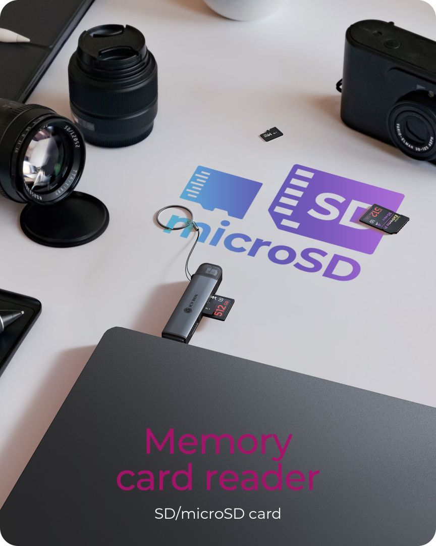 Raidsonic IcyBox IB-CR203-CU3 3-in-1 Card Reader Black Raidsonic IcyBox IB-CR203-CU3 3-in-1 Card Reader Black