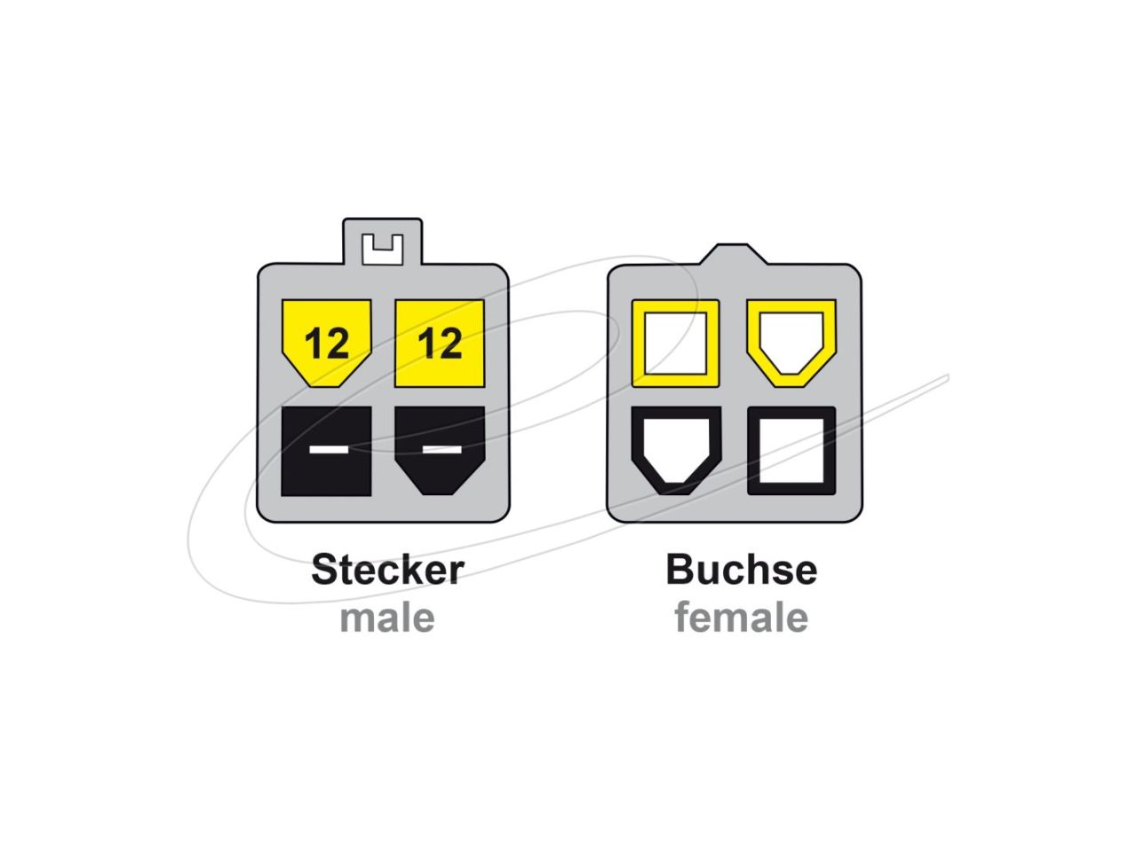 DeLock Extension cable P4 4 pin male > P4 4 pin female 50cm DeLock Extension cable P4 4 pin male > P4 4 pin female 50cm