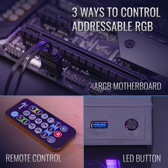 Aerocool Duo 12 Pro 12CM ARGB FANS Aerocool Duo 12 Pro 12CM ARGB FANS