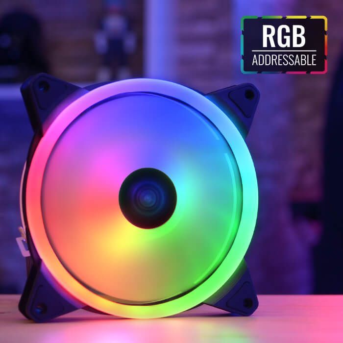 Aerocool Duo 14 14CM RGB PC FAN Aerocool Duo 14 14CM RGB PC FAN
