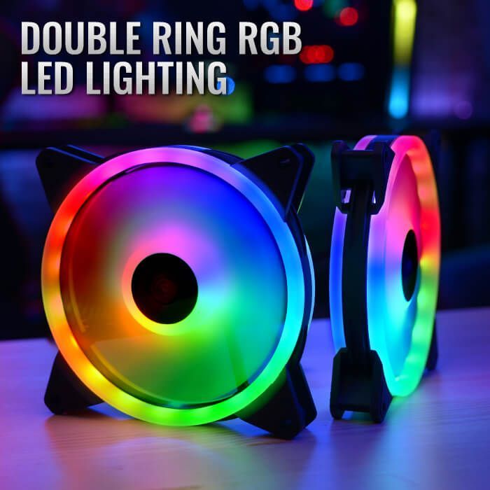 Aerocool Duo 14 14CM RGB PC FAN Aerocool Duo 14 14CM RGB PC FAN
