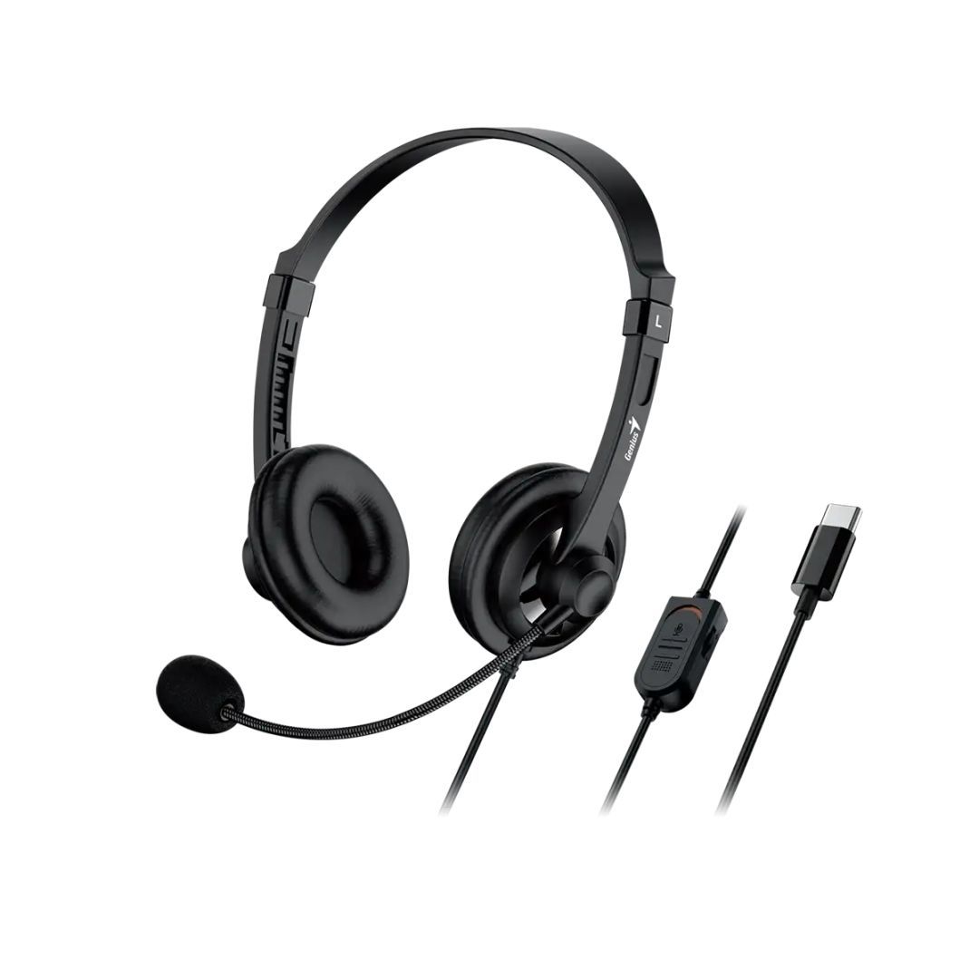 Genius HS-230U Headset Black