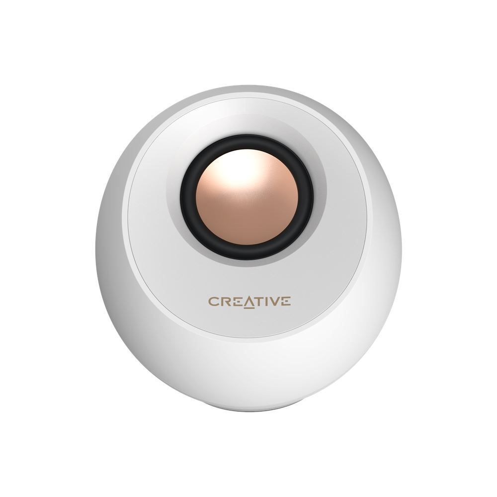 Creative Pebble Pro Bluetooth Speaker White Creative Pebble Pro Bluetooth Speaker White