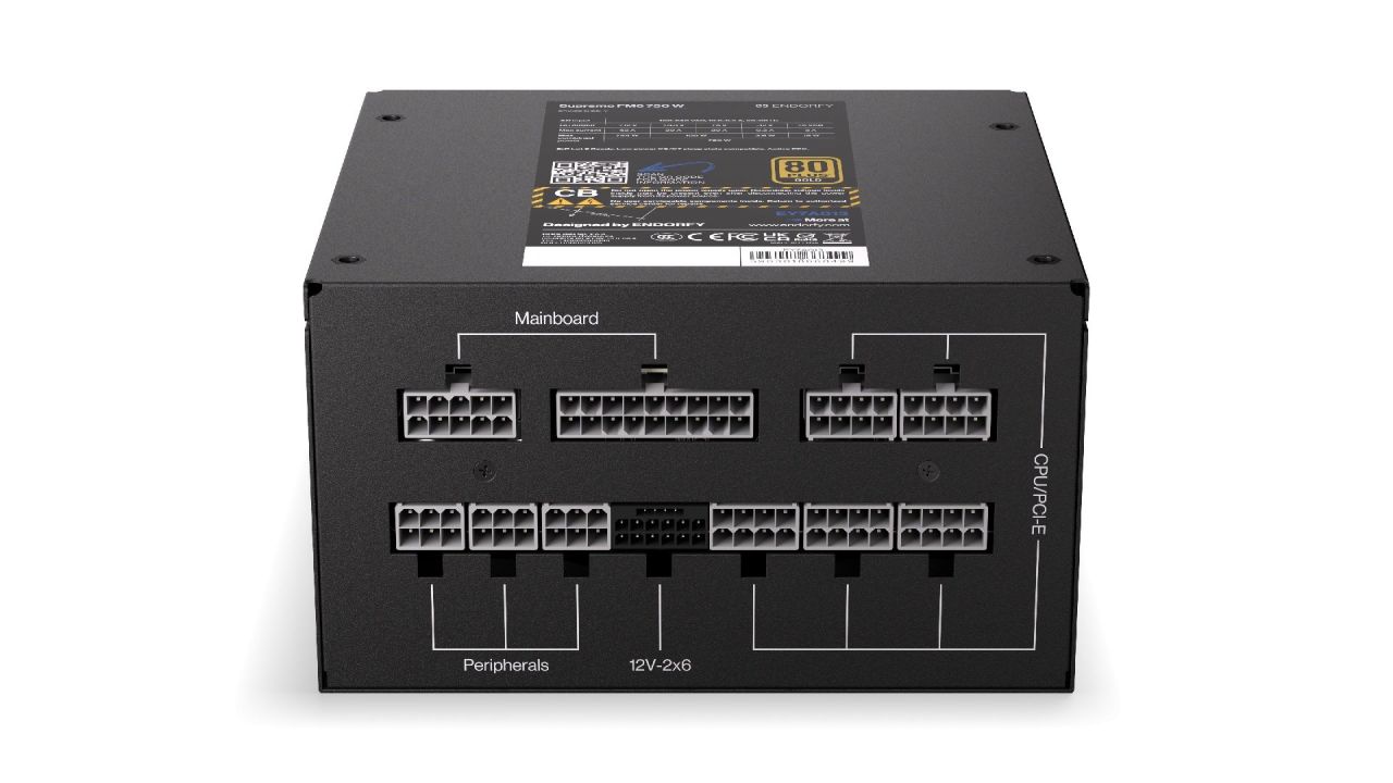 Endorfy 750W 80+ Gold Supremo FM6