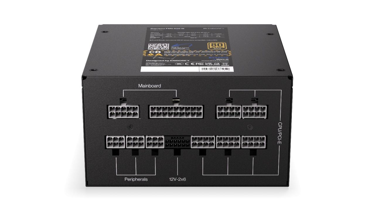 Endorfy 850W 80+ Gold Supremo FM6