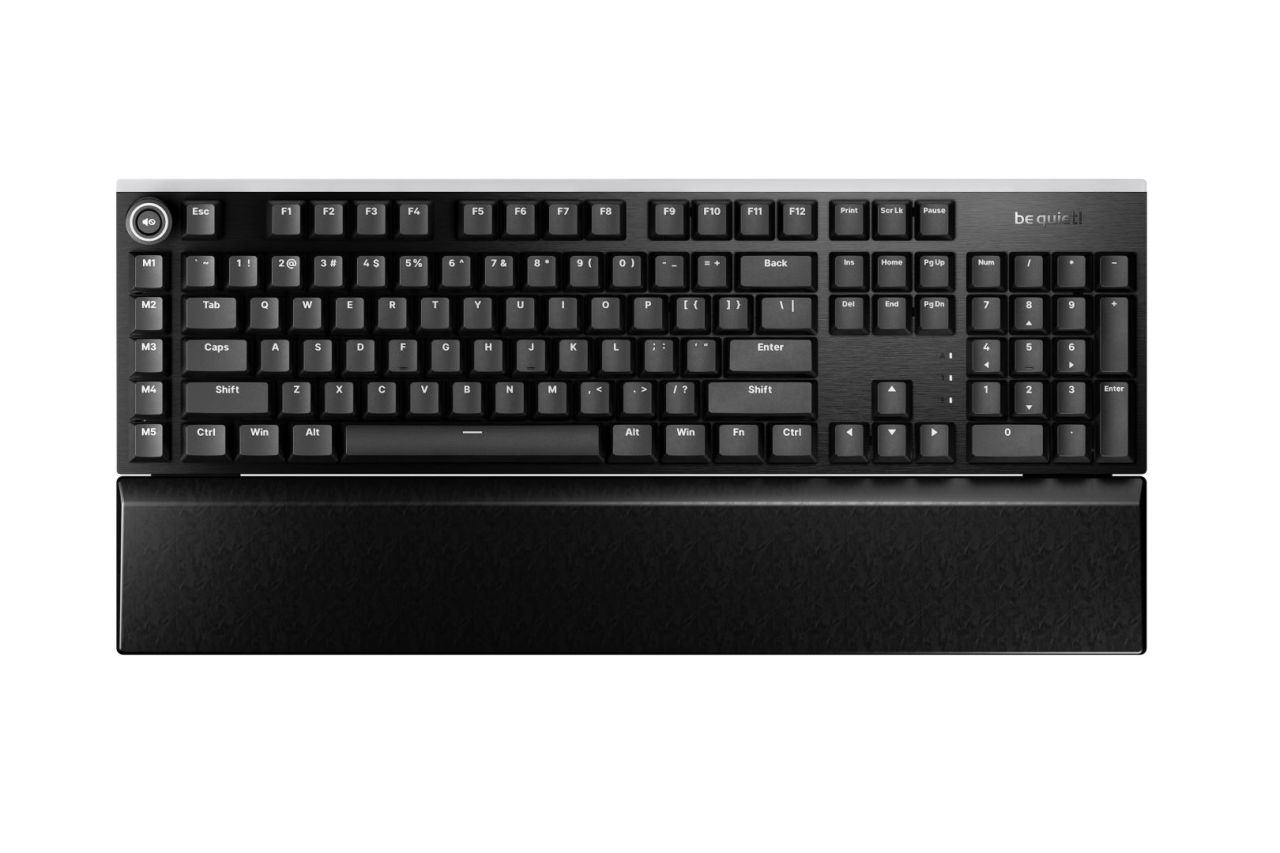 Be quiet! Light Mount Silent Linear Gaming Keyboard Black US Be quiet! Light Mount Silent Linear Gaming Keyboard Black US