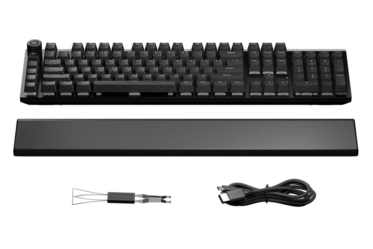 Be quiet! Light Mount Silent Linear Gaming Keyboard Black US Be quiet! Light Mount Silent Linear Gaming Keyboard Black US