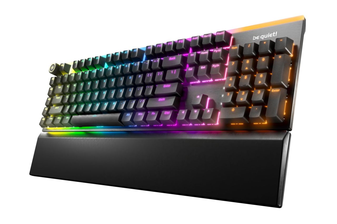 Be quiet! Light Mount Silent Linear Gaming Keyboard Black US Be quiet! Light Mount Silent Linear Gaming Keyboard Black US