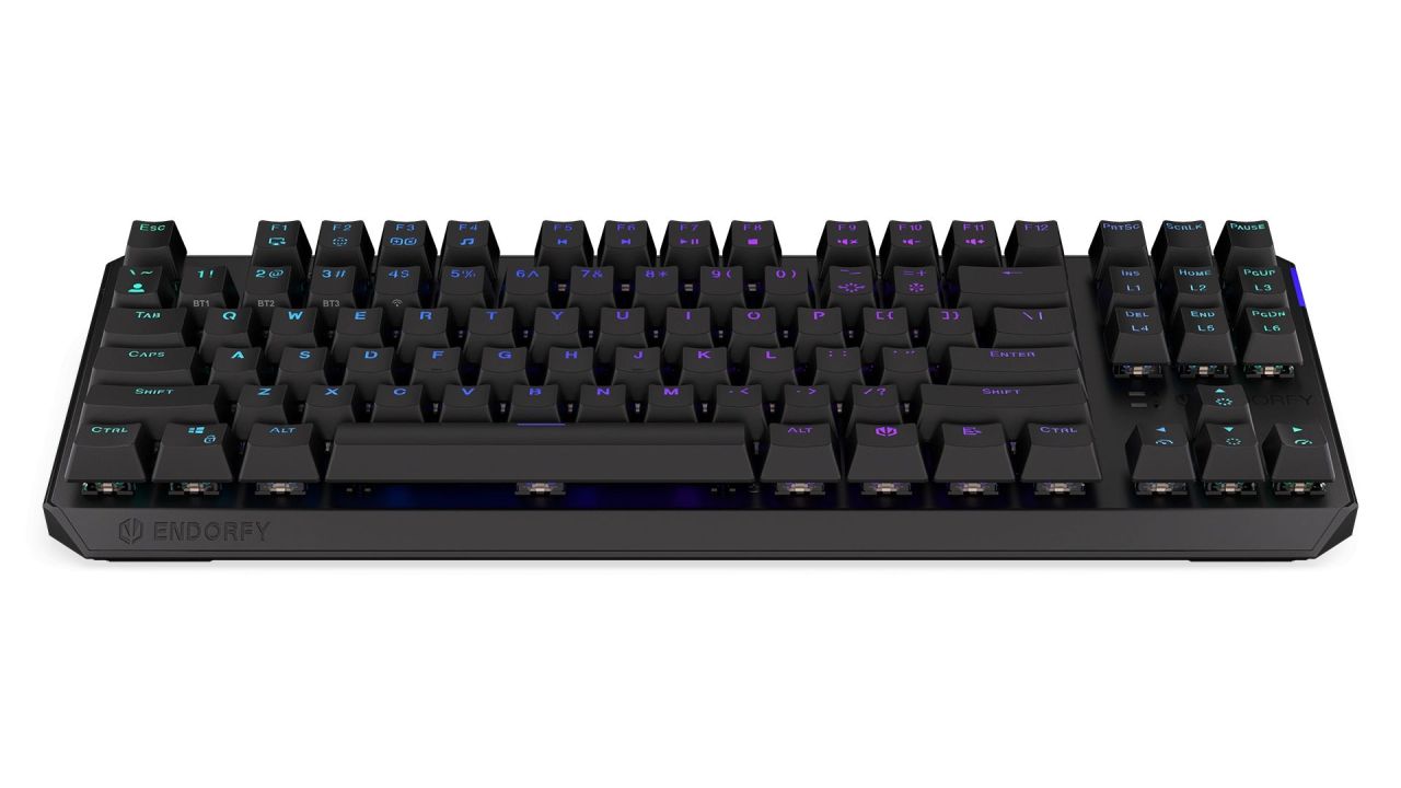 Endorfy Thock TKL Wireless Red Switch Mechanical Keyboard Black US Endorfy Thock TKL Wireless Red Switch Mechanical Keyboard Black US