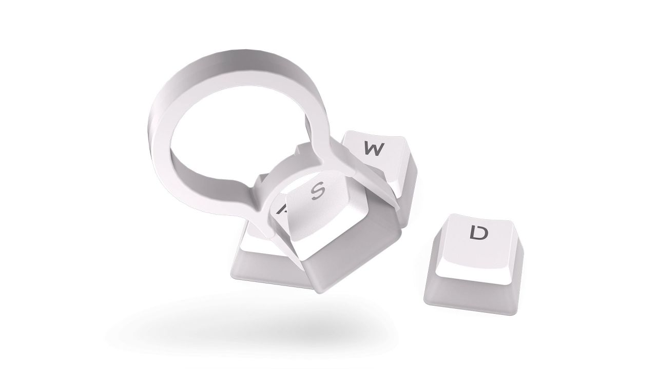 Endorfy PBT Pudding Onyx White Keycaps Endorfy PBT Pudding Onyx White Keycaps