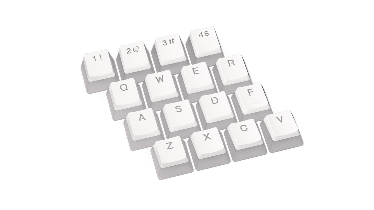 Endorfy PBT Pudding Onyx White Keycaps Endorfy PBT Pudding Onyx White Keycaps