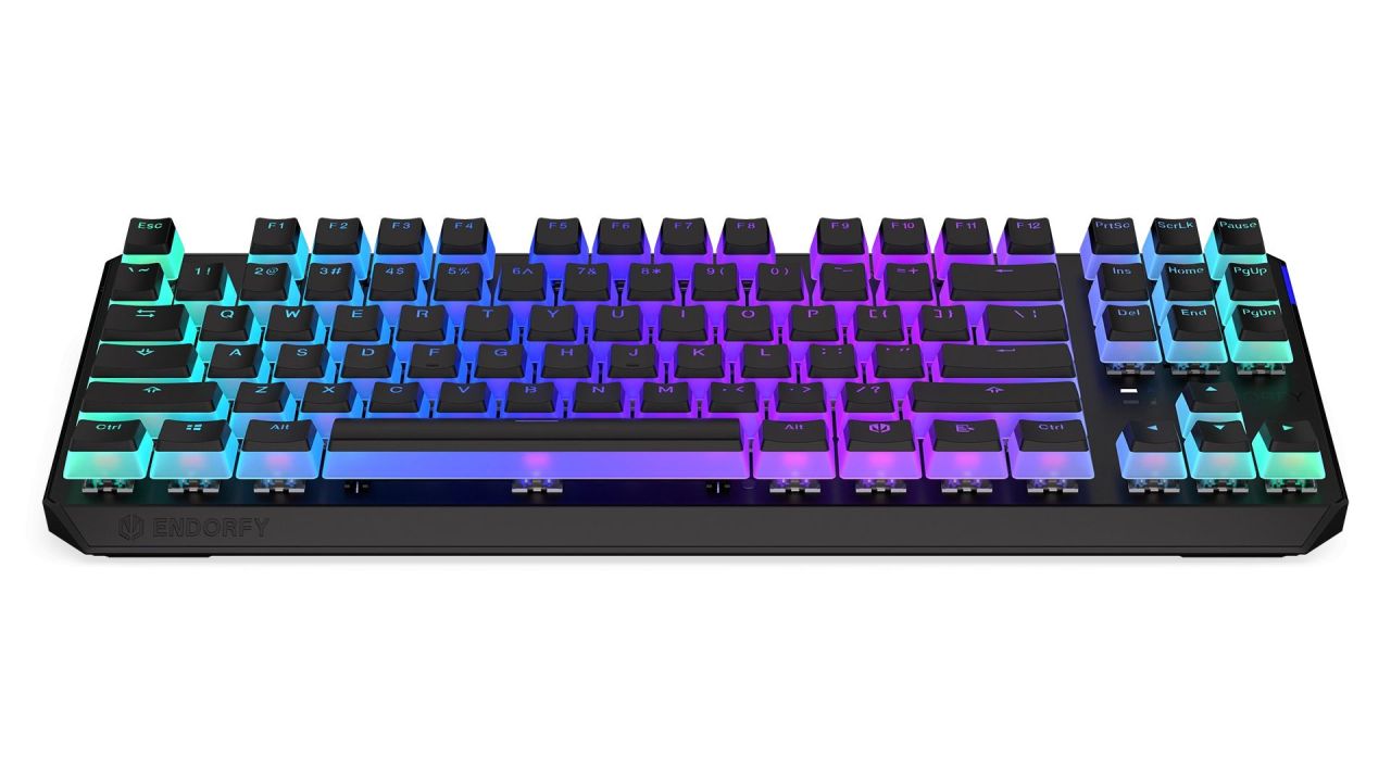 Endorfy Thock TKL Wireless Pudding Red Switch Mechanical Keyboard Black US Endorfy Thock TKL Wireless Pudding Red Switch Mechanical Keyboard Black US