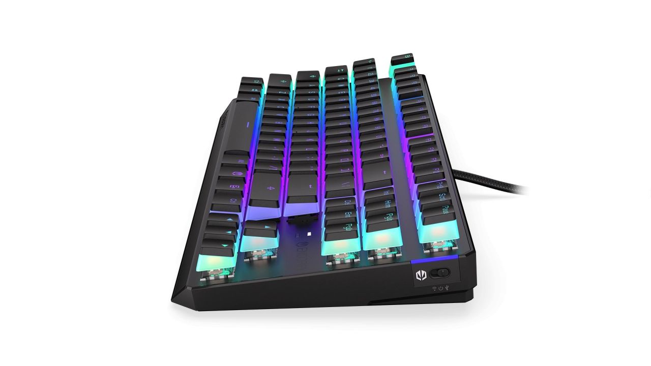 Endorfy Thock TKL Wireless Pudding Red Switch Mechanical Keyboard Black US Endorfy Thock TKL Wireless Pudding Red Switch Mechanical Keyboard Black US