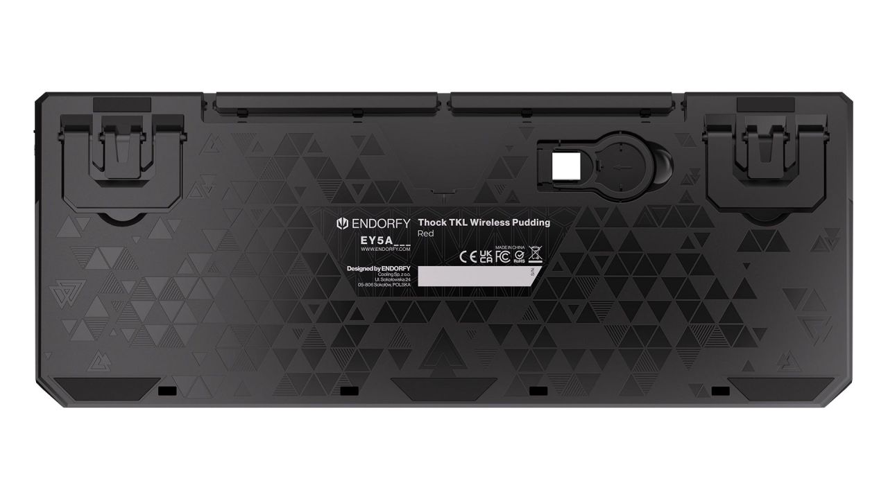 Endorfy Thock TKL Wireless Pudding Red Switch Mechanical Keyboard Black US Endorfy Thock TKL Wireless Pudding Red Switch Mechanical Keyboard Black US