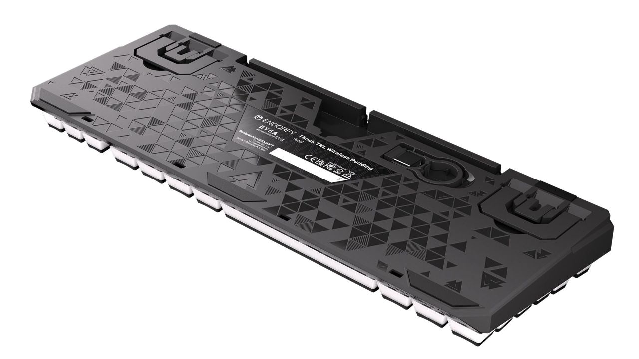 Endorfy Thock TKL Wireless Pudding Red Switch Mechanical Keyboard Black US Endorfy Thock TKL Wireless Pudding Red Switch Mechanical Keyboard Black US