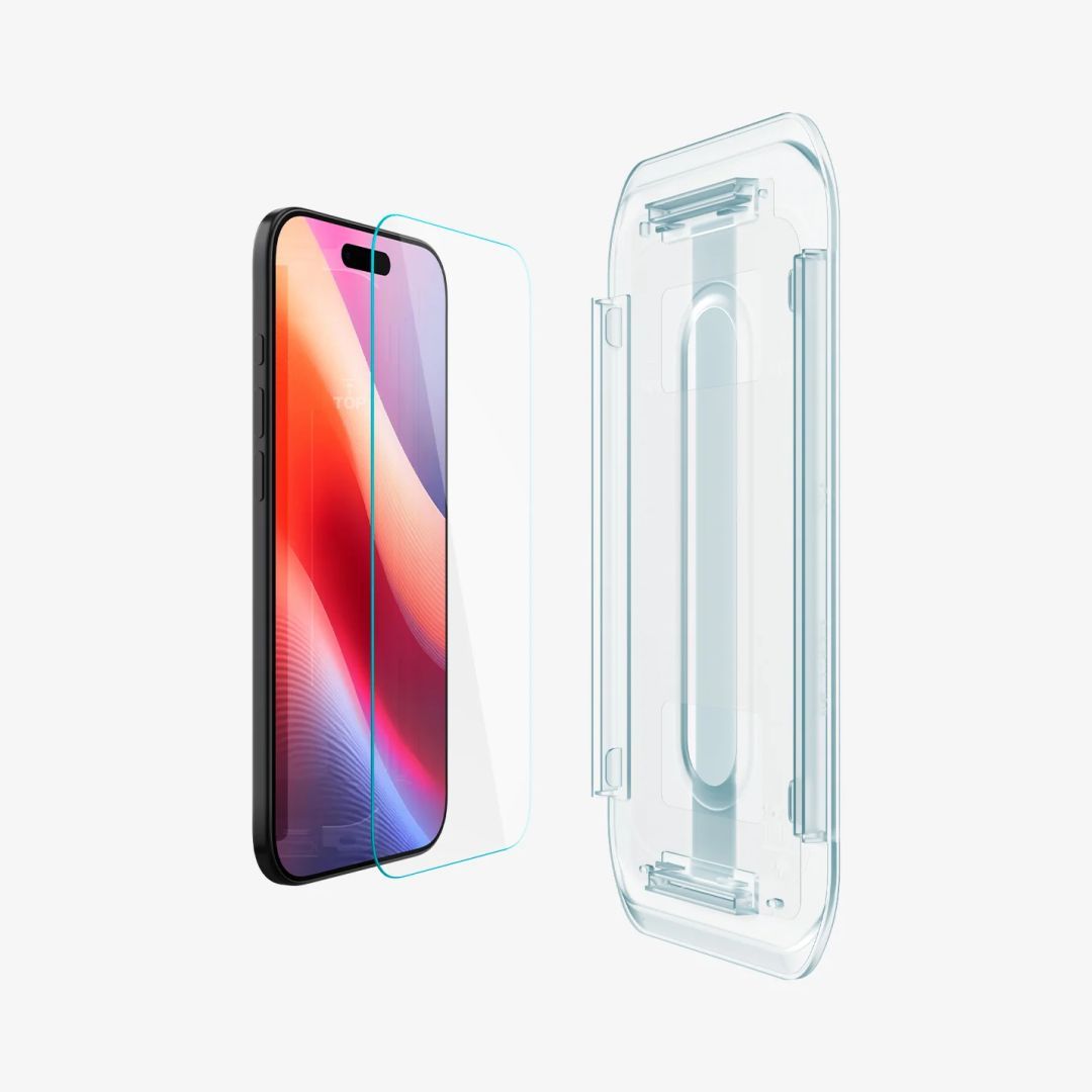 Spigen Glass tR EZ Fit for iPhone Air 2 Pack Transparency Spigen Glass tR EZ Fit for iPhone Air 2 Pack Transparency