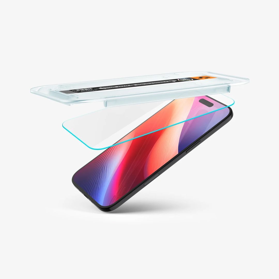 Spigen Glass tR EZ Fit for iPhone Air 2 Pack Transparency Spigen Glass tR EZ Fit for iPhone Air 2 Pack Transparency