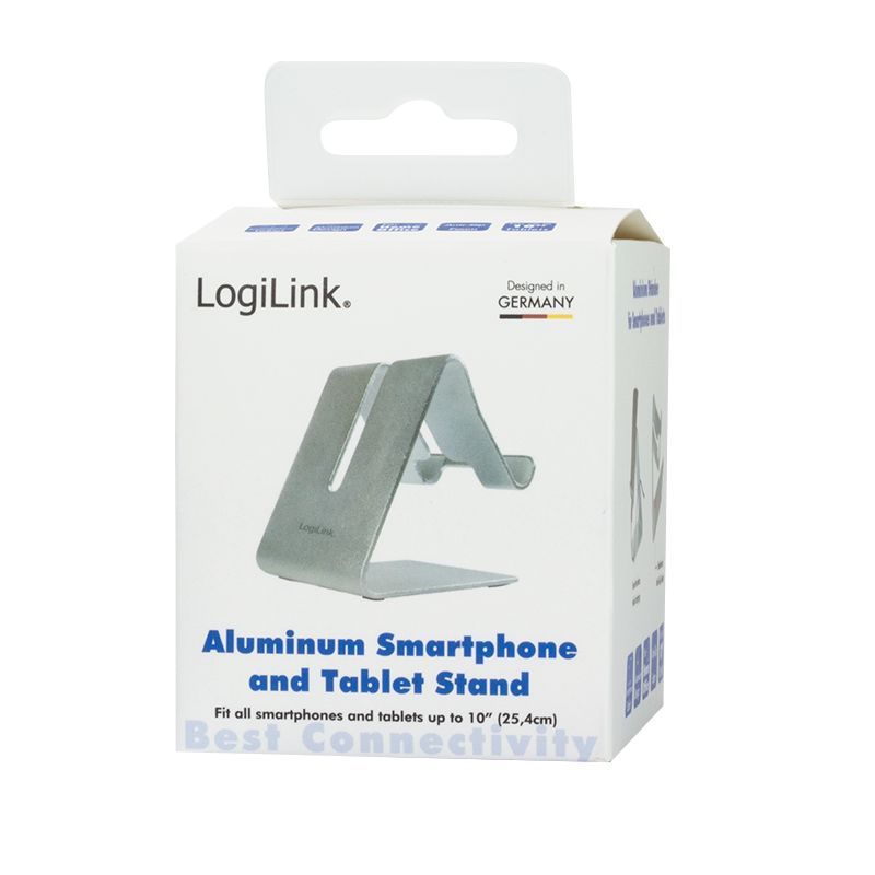 Logilink AA0122 Smartphone and tablet stand Silver Logilink AA0122 Smartphone and tablet stand Silver