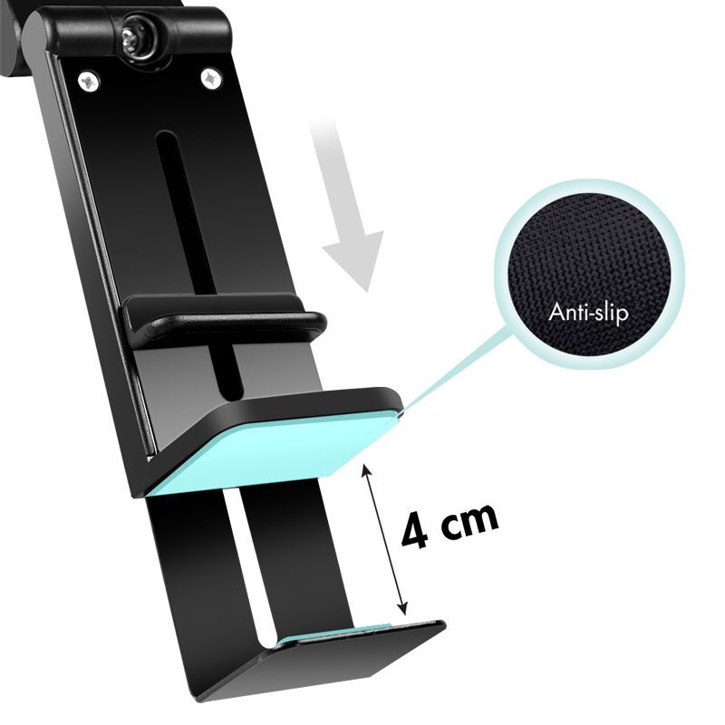 Logilink AA0169 Fold- & clampable smartphone holder Black Logilink AA0169 Fold- & clampable smartphone holder Black