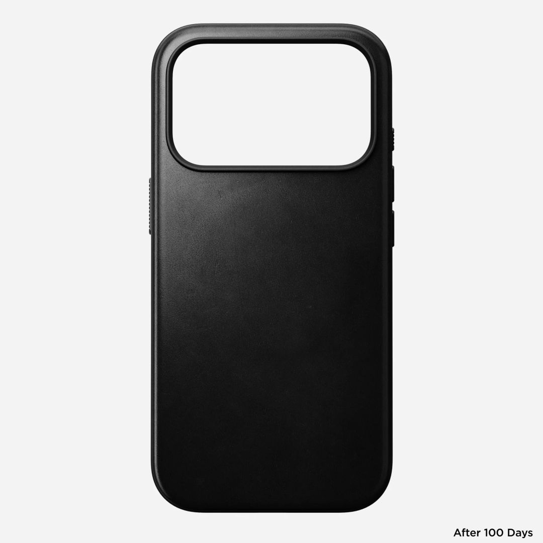 Nomad Modern Leather Case for iPhone 17 Pro Black Nomad Modern Leather Case for iPhone 17 Pro Black