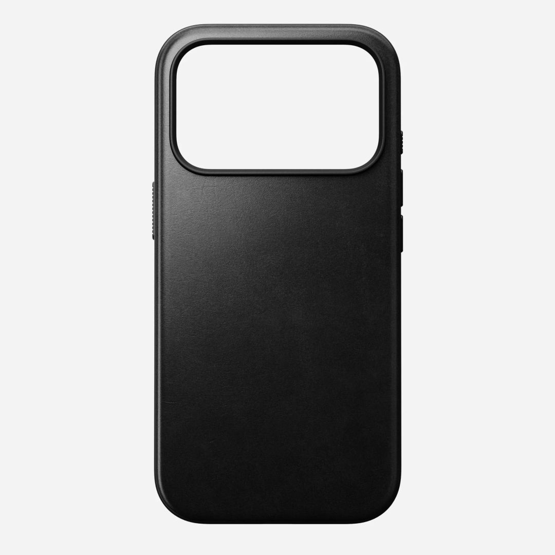 Nomad Modern Leather Case for iPhone 17 Pro Black Nomad Modern Leather Case for iPhone 17 Pro Black