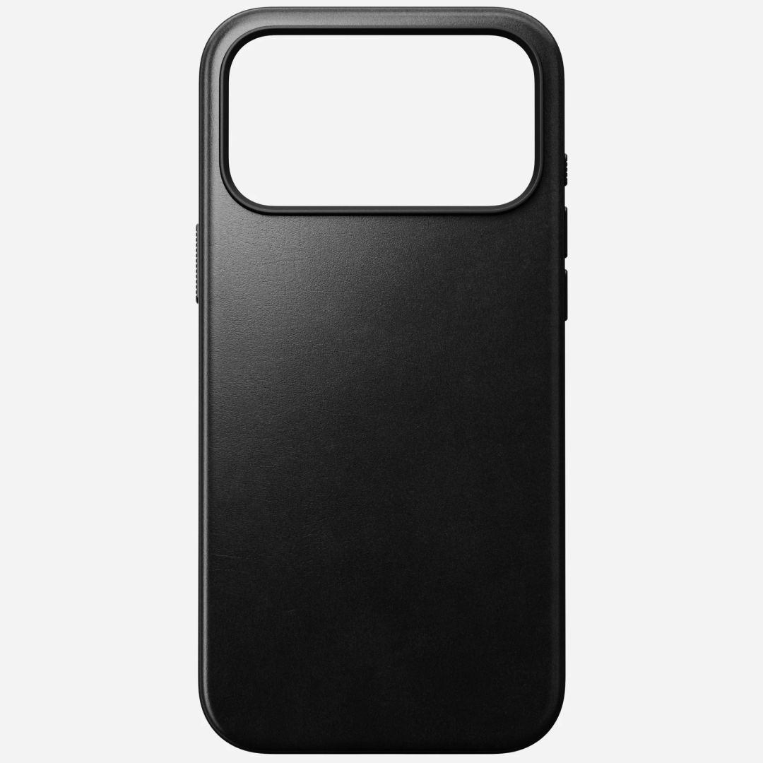 Nomad Modern Leather Case for iPhone 17 Pro Max Black Nomad Modern Leather Case for iPhone 17 Pro Max Black