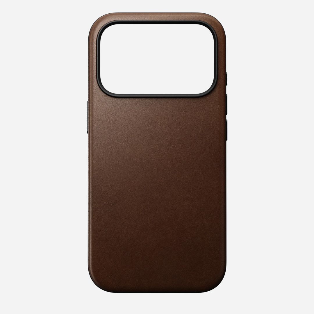 Nomad Modern Leather Case for iPhone 17 Pro Brown Nomad Modern Leather Case for iPhone 17 Pro Brown