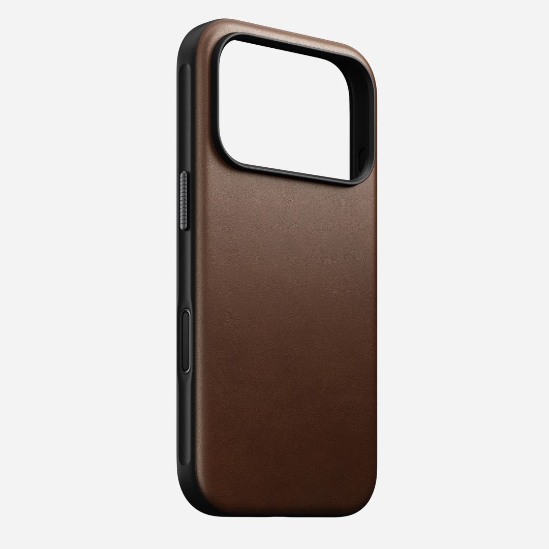 Nomad Modern Leather Case for iPhone 17 Pro Brown Nomad Modern Leather Case for iPhone 17 Pro Brown