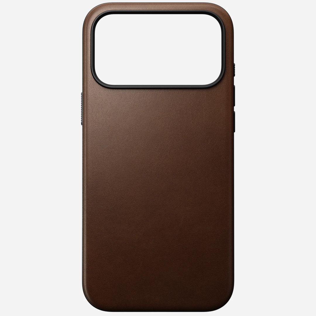 Nomad Modern Leather Case for iPhone 17 Pro Max Brown Nomad Modern Leather Case for iPhone 17 Pro Max Brown