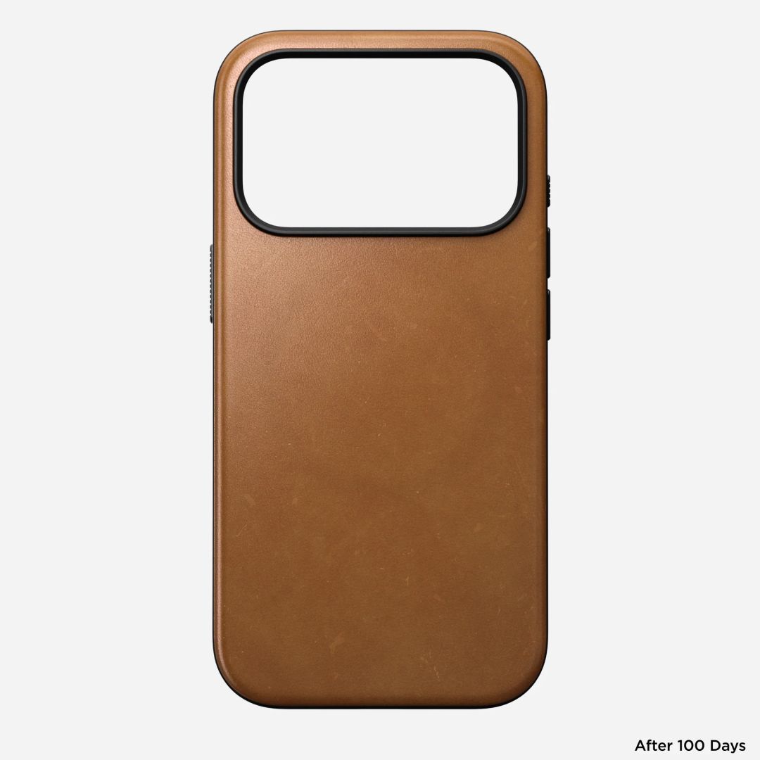 Nomad Modern Leather Case for iPhone 17 Pro English Tan Nomad Modern Leather Case for iPhone 17 Pro English Tan