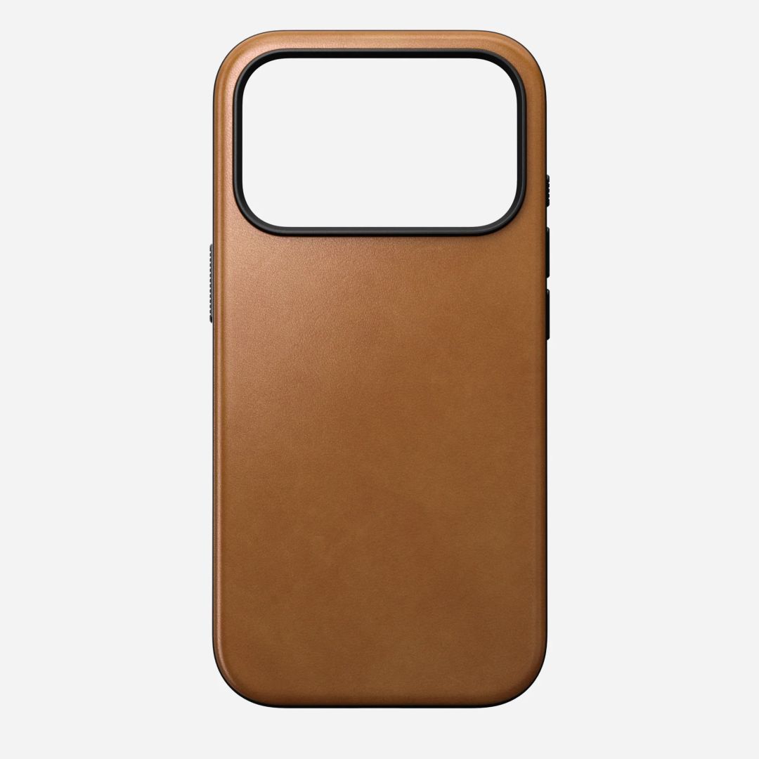 Nomad Modern Leather Case for iPhone 17 Pro English Tan Nomad Modern Leather Case for iPhone 17 Pro English Tan