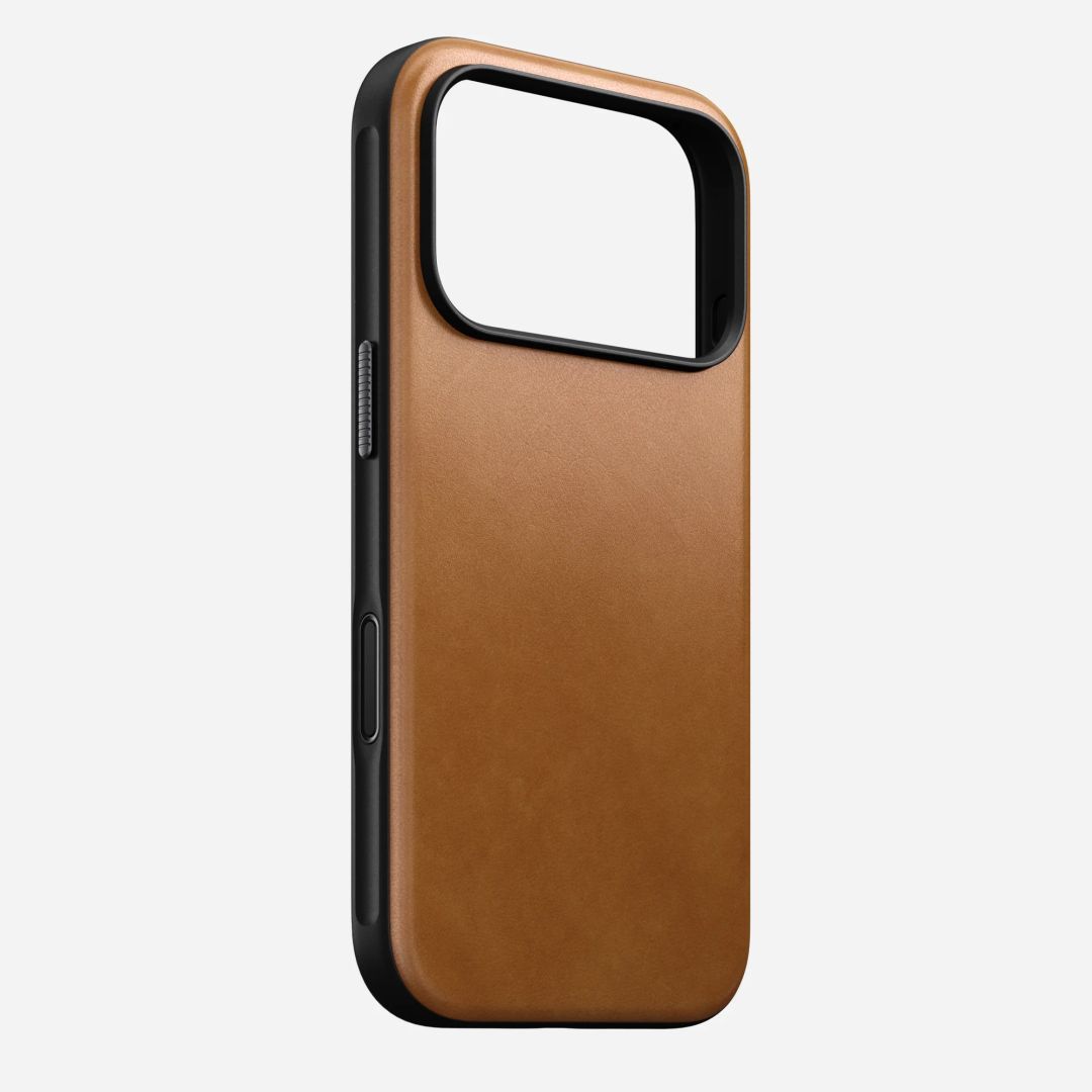 Nomad Modern Leather Case for iPhone 17 Pro English Tan Nomad Modern Leather Case for iPhone 17 Pro English Tan