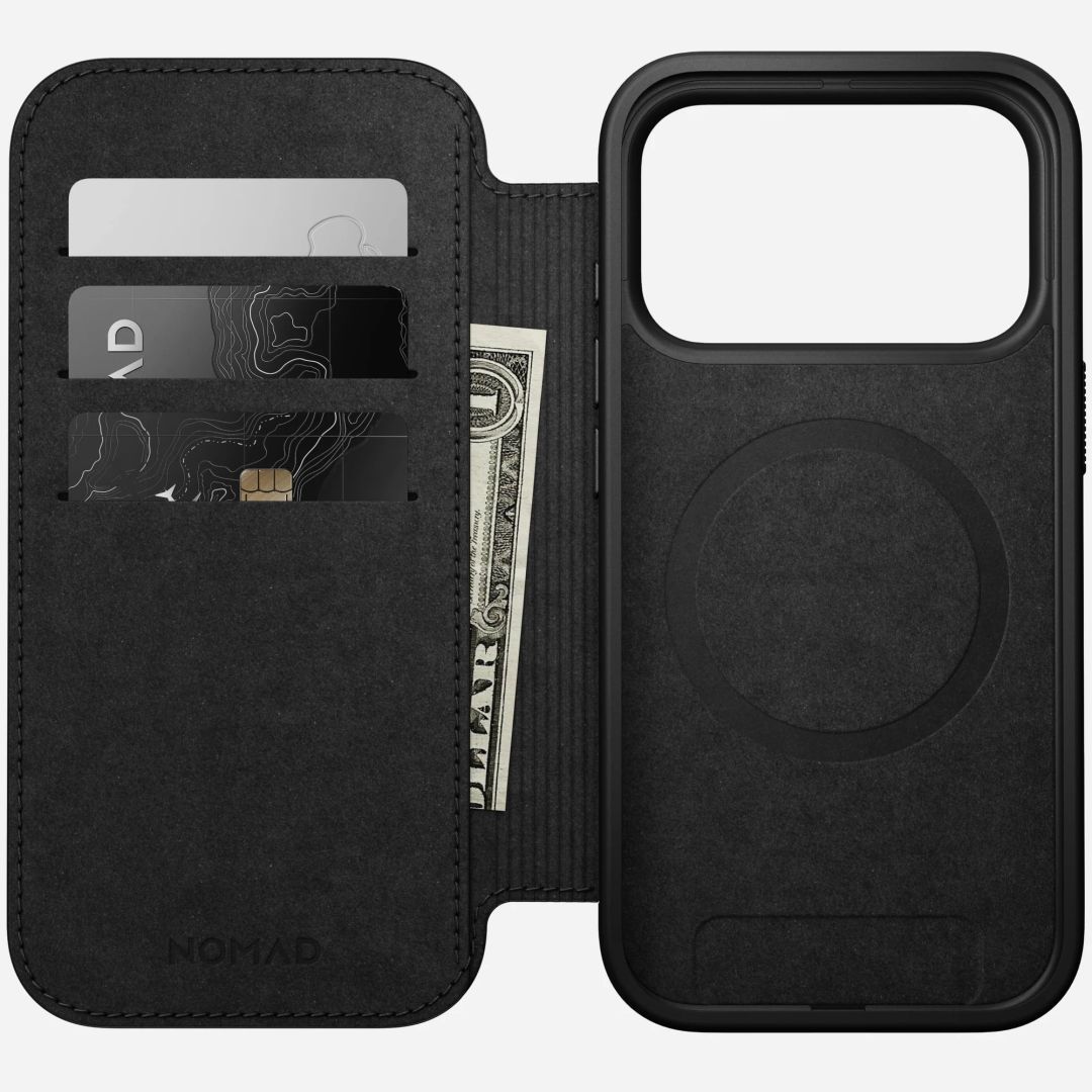 Nomad Modern Leather Folio for iPhone 17 Pro Brown Nomad Modern Leather Folio for iPhone 17 Pro Brown