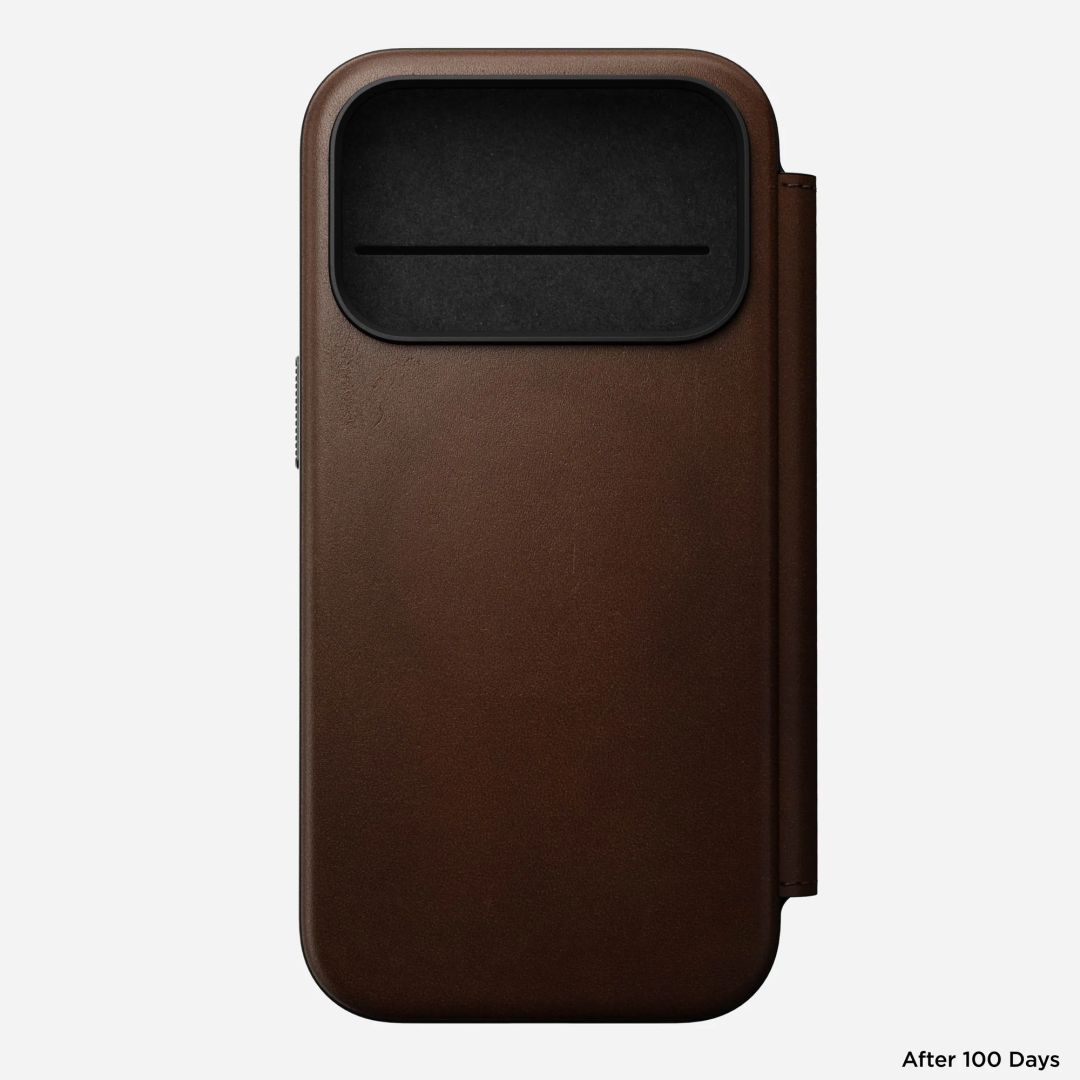 Nomad Modern Leather Folio for iPhone 17 Pro Brown Nomad Modern Leather Folio for iPhone 17 Pro Brown