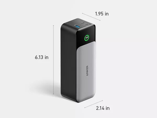 ANKER 24000mAh PowerBank Black/Silver ANKER 24000mAh PowerBank Black/Silver