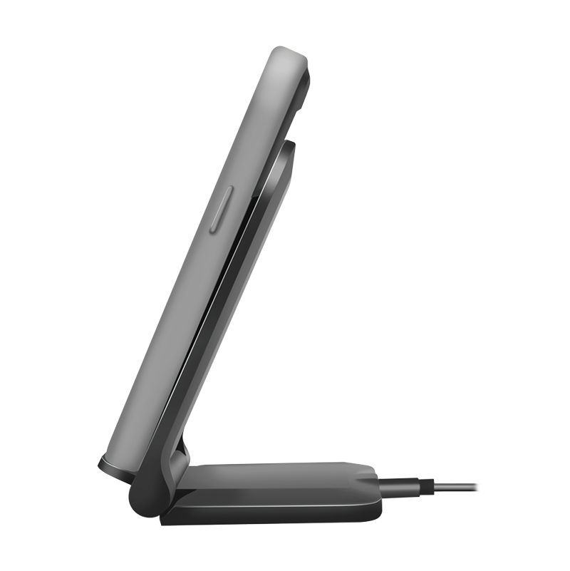 Logilink Smartphone stand with wireless charging function Black