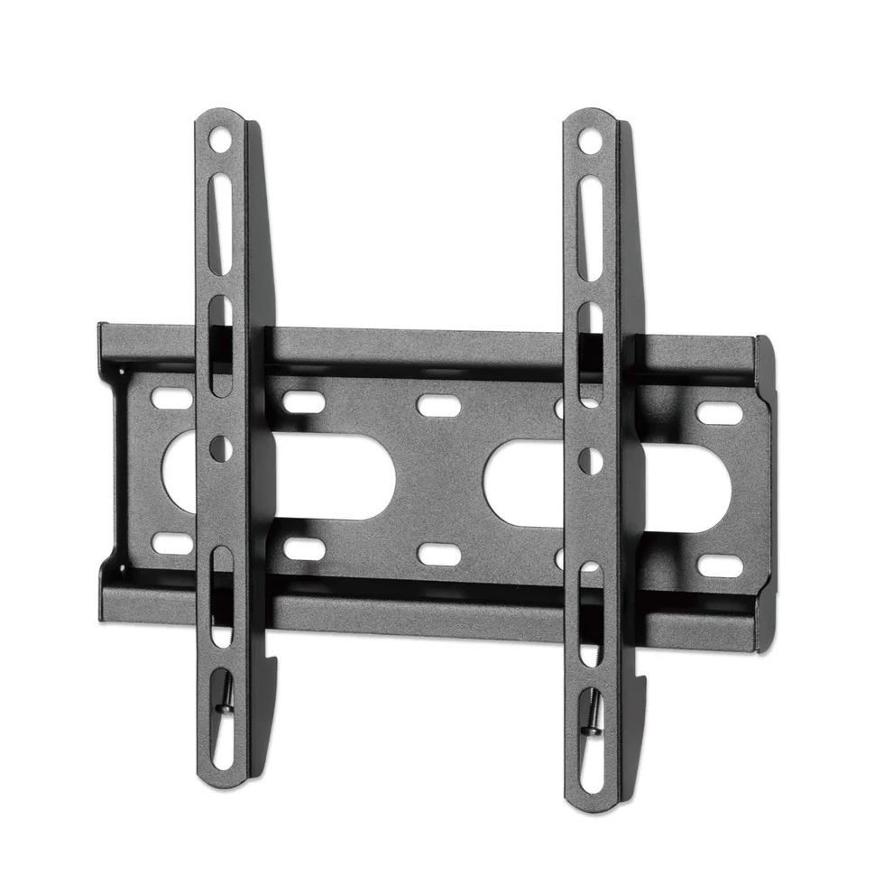 Manhattan Low-Profile Fixed TV Wall Mount 23"-43" Black