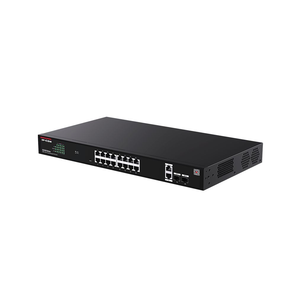 IP-COM G2220P-16-250W 18GE+2SFP Cloud Managed PoE Switch