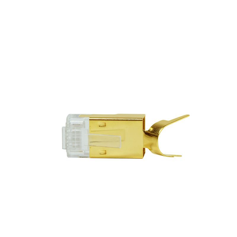 Logilink RJ45 modular plug Cat.8.1/Cat.6A shielded gold-plated 10db Logilink RJ45 modular plug Cat.8.1/Cat.6A shielded gold-plated 10db