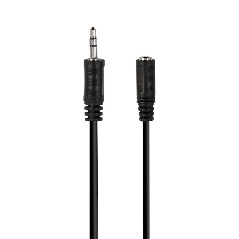 Logilink 3.5mm 3-Pin/M to 3.5mm 3-Pin/F audi cable 10m Black Logilink 3.5mm 3-Pin/M to 3.5mm 3-Pin/F audi cable 10m Black