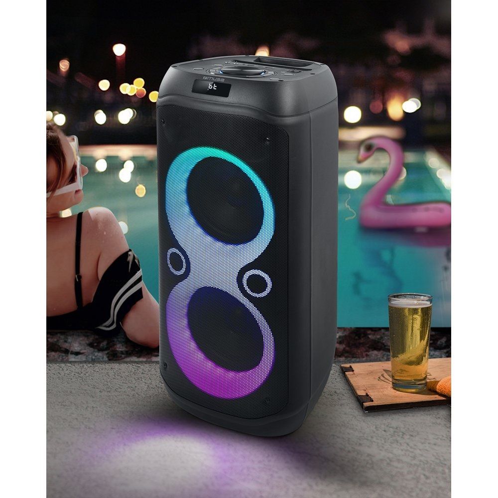 Muse M-1937 DJ Bluetooth Party Box Speaker Black