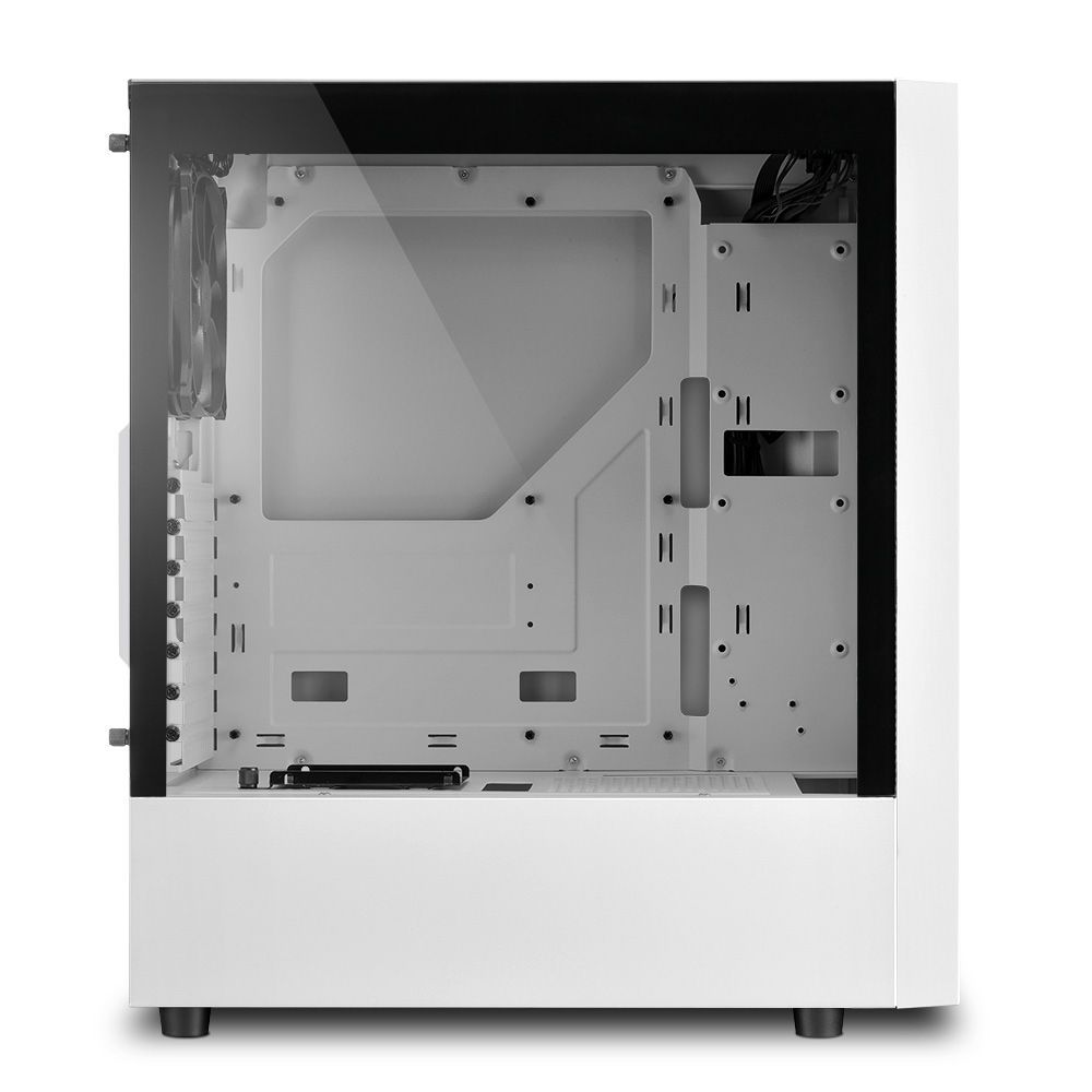 Sharkoon RGB Slider Tempered Glass White Sharkoon RGB Slider Tempered Glass White