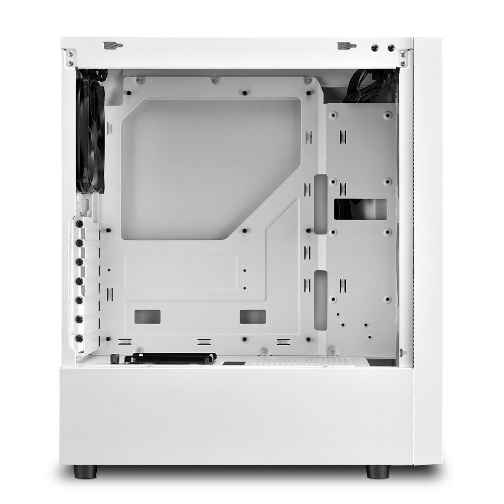 Sharkoon RGB Slider Tempered Glass White Sharkoon RGB Slider Tempered Glass White