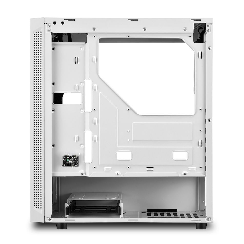 Sharkoon RGB Slider Tempered Glass White Sharkoon RGB Slider Tempered Glass White