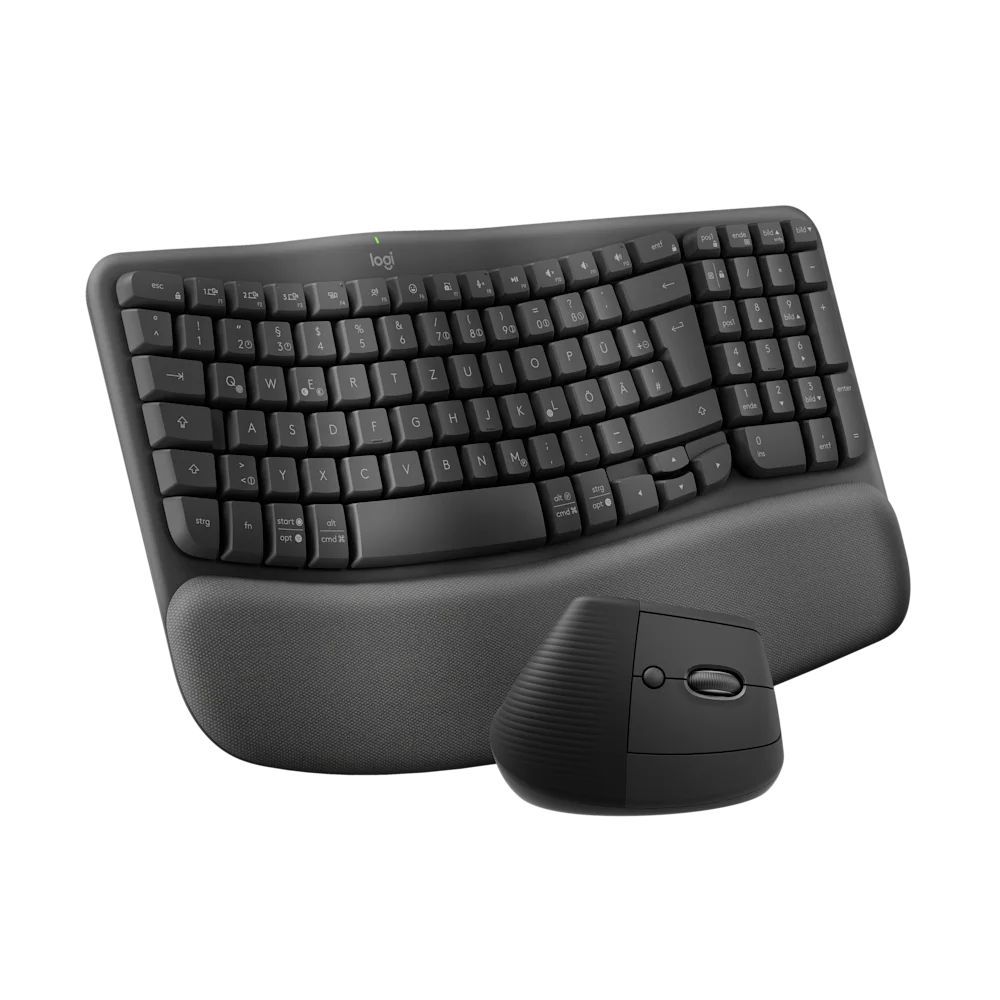 Logitech Wave Keys and Lift Combo Graphite US Logitech Wave Keys and Lift Combo Graphite US