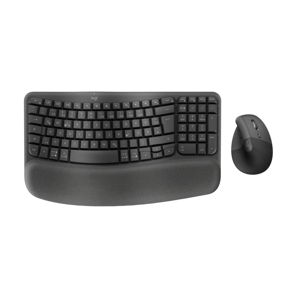 Logitech Wave Keys and Lift Combo Graphite US Logitech Wave Keys and Lift Combo Graphite US