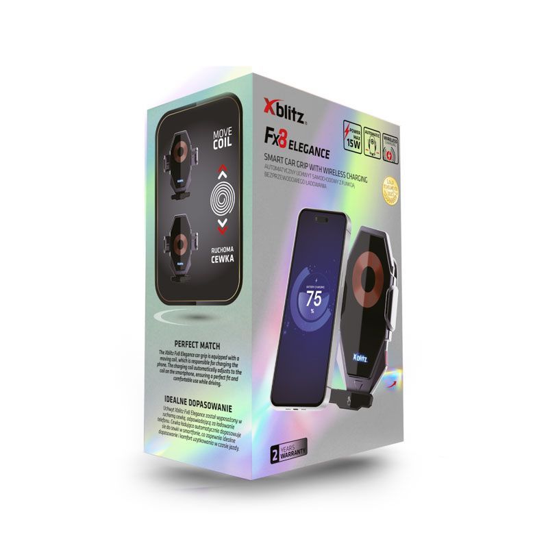 Xblitz FX8 Elegance Car Mount with Charging