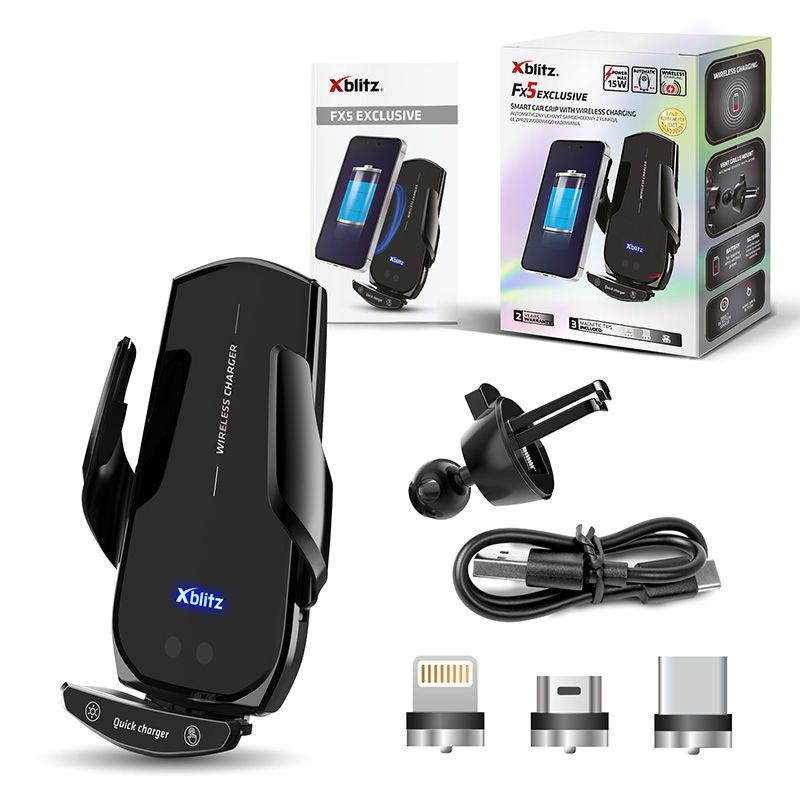 Xblitz FX5 Elegance Car Mount with Charging