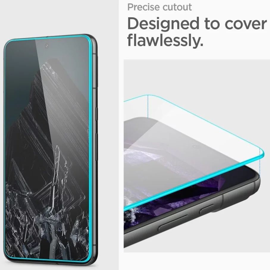 Spigen Glass tR AlignMaster 2 Pack for Google Pixel 8 Pro Spigen Glass tR AlignMaster 2 Pack for Google Pixel 8 Pro