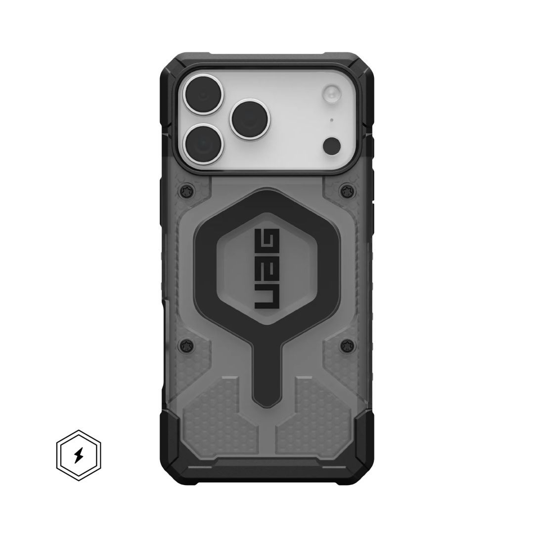 UAG Pathfinder Clear Magsafe case for iPhone 17 Pro Max Ash/Black UAG Pathfinder Clear Magsafe case for iPhone 17 Pro Max Ash/Black